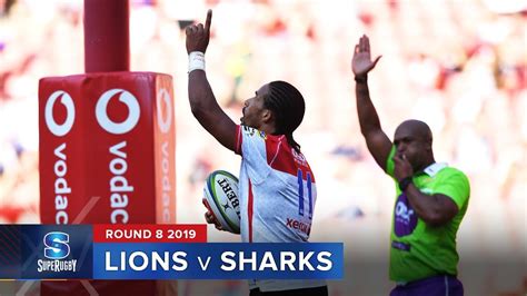 latest rugby score sharks vs lions